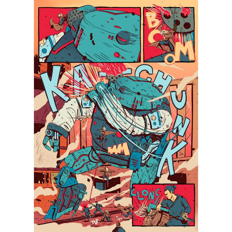 Bajo el Cielo Rojo de Marte