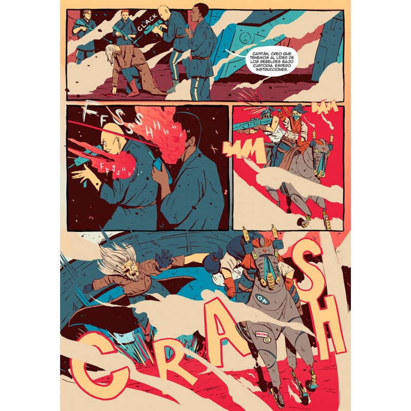 Bajo el Cielo Rojo de Marte